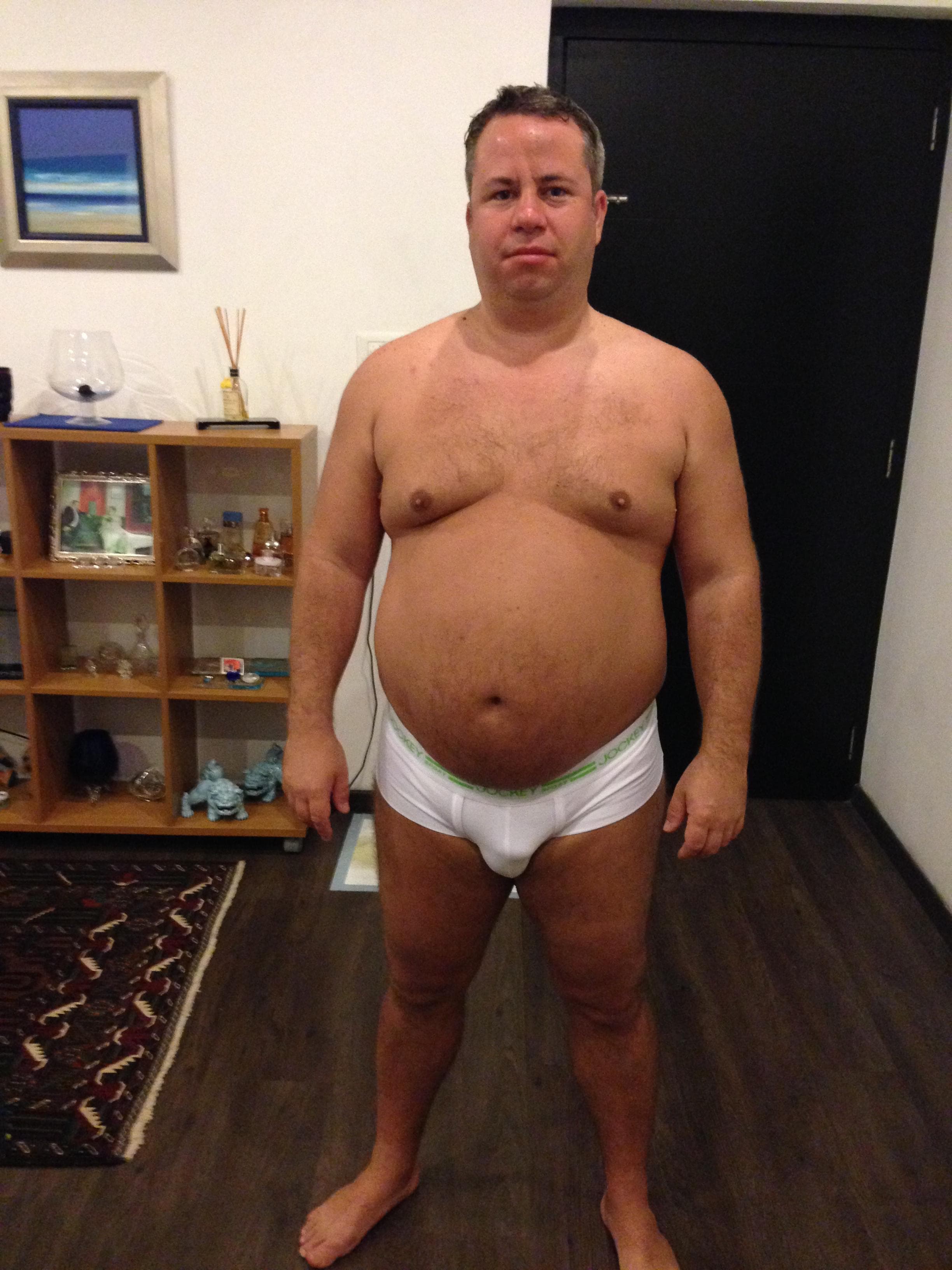 Mark in May 2014, the day he decided something had to change.
